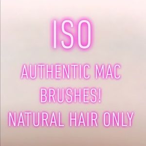 ISO NATURAL MAC BRUSHES